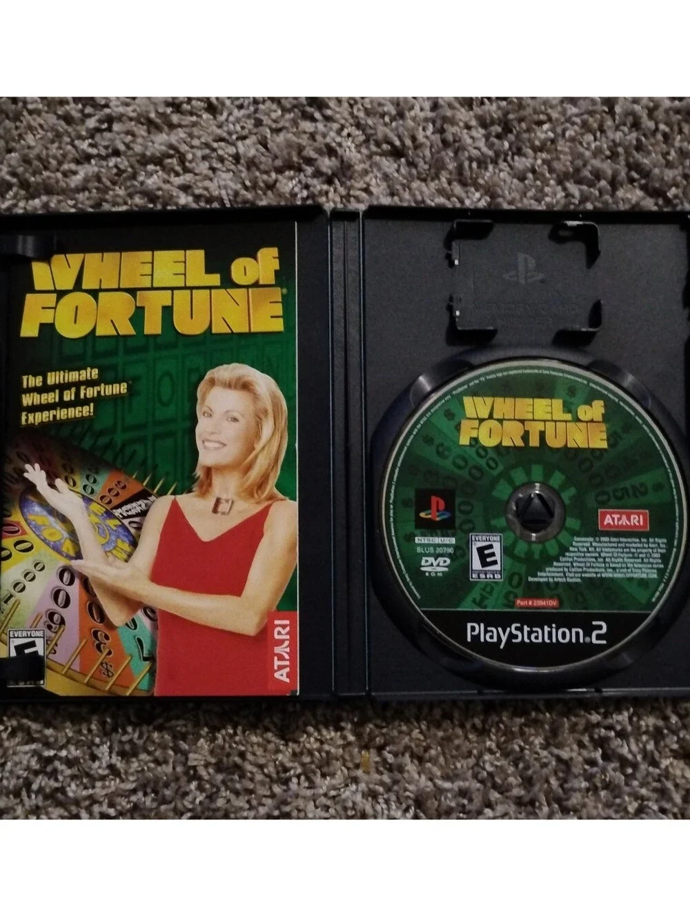 Wheel of Fortune (PlayStation 2, 2003) - Complete in Box (CIB)